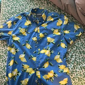 Bonobos riviera short sleeve shirt, medium, standard fit